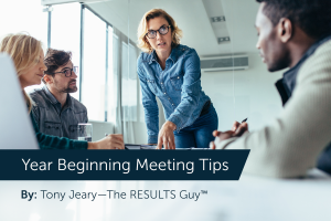 Year Beginning Meeting Tips